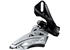 SHIMANO přesmykač DEORE FD-M617 MTB pro 2x10 př mont D-typ Side-swing front pull 36/38 z čer