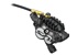 SHIMANO brzda SAINT BR-M820 kot (hydr) třmen př nebo zad post mount kov + chladič bez adapt