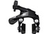 SHIMANO brzda 105 BR-R7000 silniční zadní výška 51 mm botky R55C4 černá šr.10,5mm