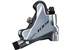 SHIMANO brzda 105 BR-R7070 kot (hydr) třmen zadní flat mount polymer + chladič stříbrná šr.25mm