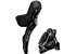 SHIMANO kot brzd-set 105 BR-R7170/ST-R7120 zadní BR/pravá ST FLAT MOUNT polymer+chladič SMBH90/1700m