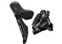 SHIMANO kot brzd-set 105 BR-R7170-KIT zadní/ST-R7170Di2 (J-kit) FLAT MOUNT polymer+chladič SMBH90/17