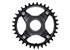 SHIMANO E-BIKE SYSTEMS převodník E8000/SM-CRE70, 12 rychl, 104 mm / 55 mm bez krytu, černá, 36 z.