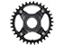 SHIMANO E-BIKE SYSTEMS převodník E8000/SM-CRE70, 12 rychl, 104 mm / 53 mm bez krytu, černá, 38 z.