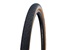 SCHWALBE plášť ROAD CRUISER,28/32-630,27x1 1/4,K-Guard,dušový,drát,550 g,černá/hnědá