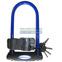 MasterLock zámek podkova, 13 mm x 210 mm x 110 mm, klíč, modrá (8195)