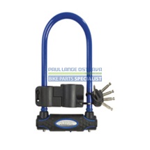 MasterLock zámek podkova, 13 mm x 280 mm x 110 mm, klíč, modrá (8195)