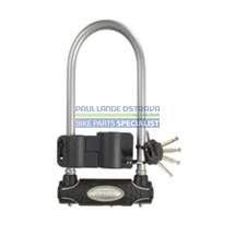 MasterLock zámek podkova, 13 mm x 280 mm x 110 mm, klíč, šedá (8195)