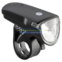 AXA GREENLINE přední světlo 35 lux / USB nabíjení / indikátor baterie / dosah 65 m