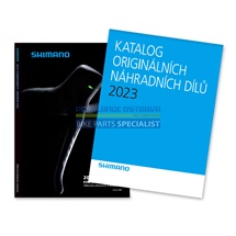 SHIMANO set – příručka prodejce a manuál (katalog) + WOP katalog 2023