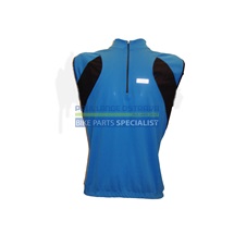 SHIMANO dres bez rukávu, modrá/černá, L