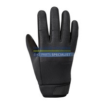 SHIMANO Windbreak Thermal Reflective rukavice (5-10°C), černá