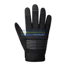 SHIMANO EARLY WINTER GLOVES rukavice (10°C), černá