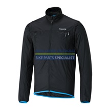 SHIMANO HYBRID WINDBREAK bunda, pánská, černá, M