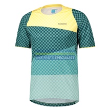 SHIMANO pánský FUJIMI dres krátký rukáv, hořčicově žlutá