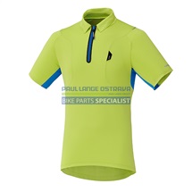 SHIMANO dres polo, electric zelená
