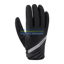 SHIMANO LONG GLOVES rukavice, černá