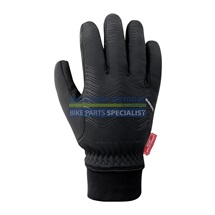 SHIMANO WINDSTOPPER THERMAL reflexní rukavice (0°C), černá