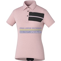 SHIMANO dámské TRANSIT polo, Pale Mauve