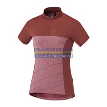 SHIMANO dámský TRAIL dres, garnet růžová