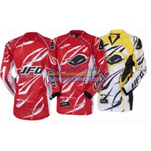 UFO PLAST dres dlouhý rukáv MX-20, červený, L