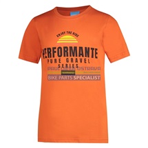 SHIMANO JUNIOR GRAPHIC TEE tričko, junior, bronzová, M