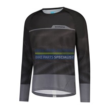 SHIMANO MYOKO dres s dlouhým rukávem, pánský, černá, L