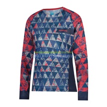 SHIMANO SAIKO dres s dlouhým rukávem, dámský, námořnická modrá/růžová, M