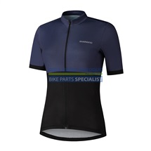 SHIMANO dámský ELEMENT dres krátký rukáv, námořnická modrá