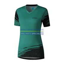 SHIMANO dámský SAIKO dres krátký rukáv, zelená